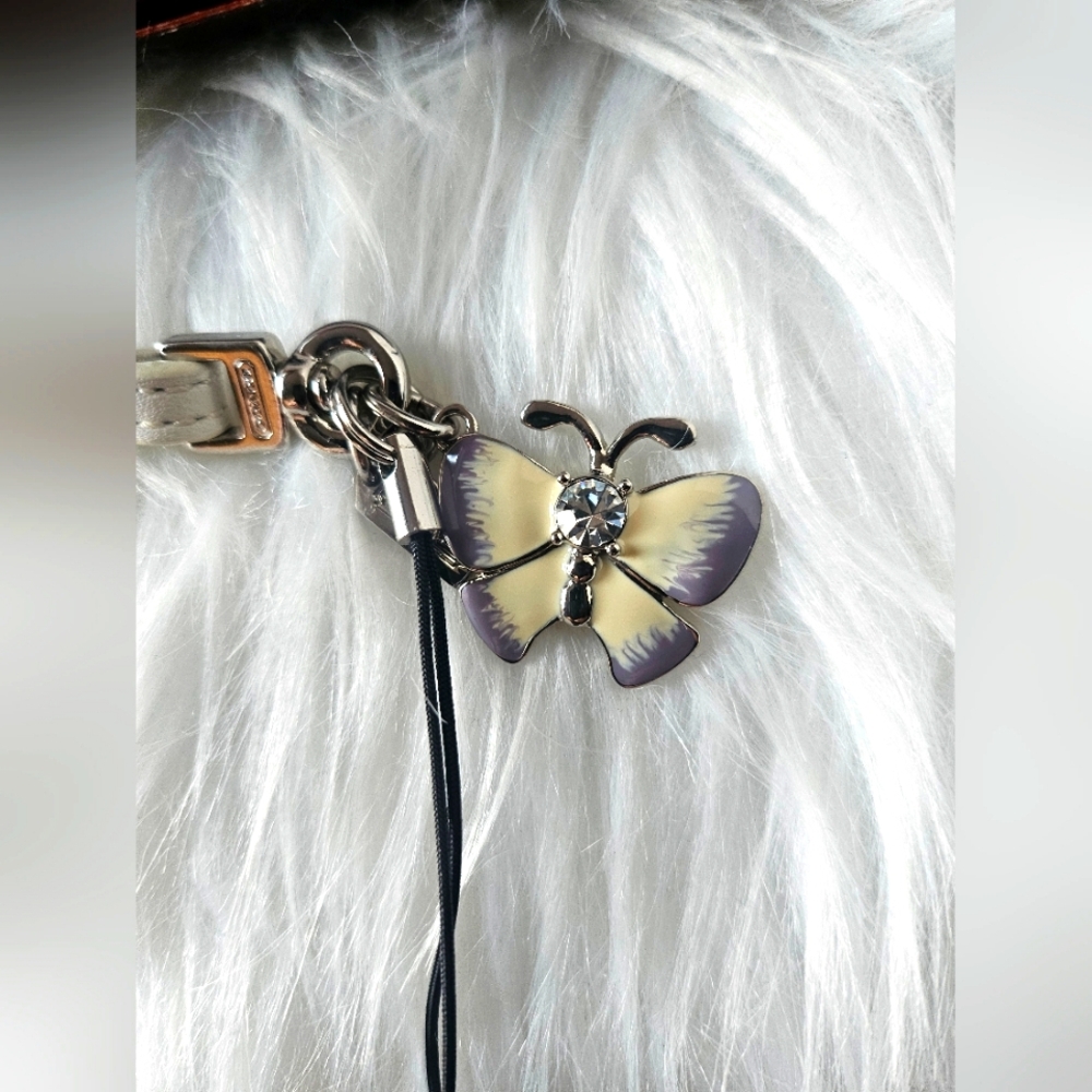 Coach Antique 🦋 Butterfly Phone Charm/Zipper Pull/Bag Charm